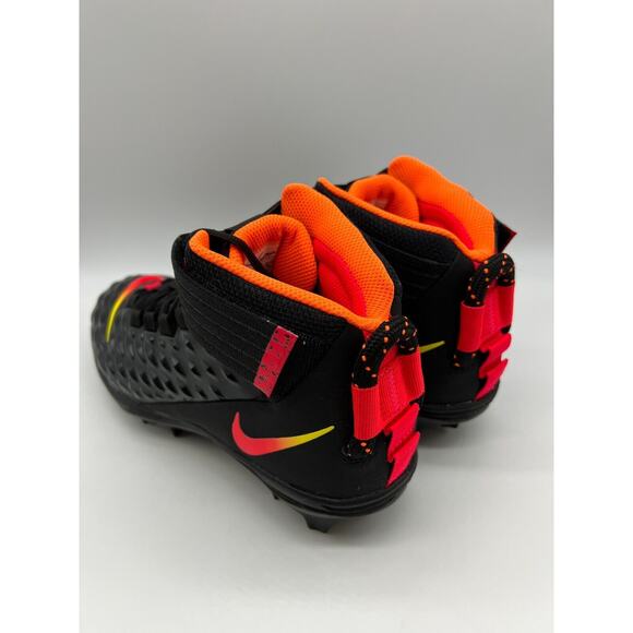 Nike Force Savage Pro 2 Black Red Football Cleats AH4000-001 Men's Size 9. - Picture 9 of 12